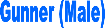 Gunner (Male)